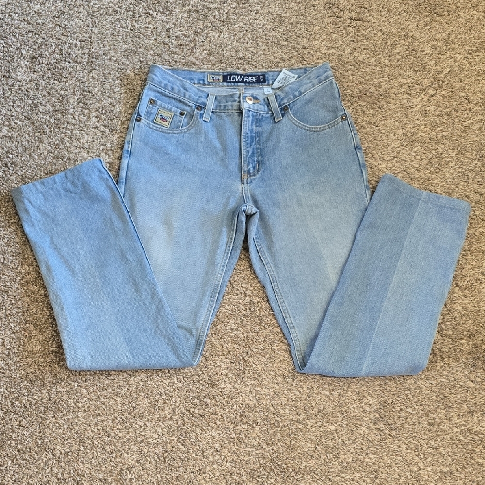 Vintage Cruel Girl Light Blue Denim Cowgirl Jeans